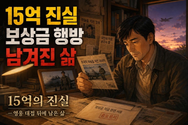<b>이웅평 보상금</b> 행방 <b>15억</b> 6천만 원 뒤에 남은 진짜 이야기