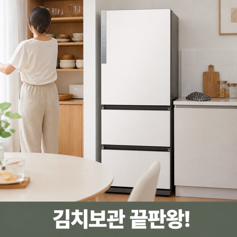 삼성전자 비스포크 김치플러스 328L 스탠드형 3도어 김치냉장고 스펙 및 가격 정리 ✨
