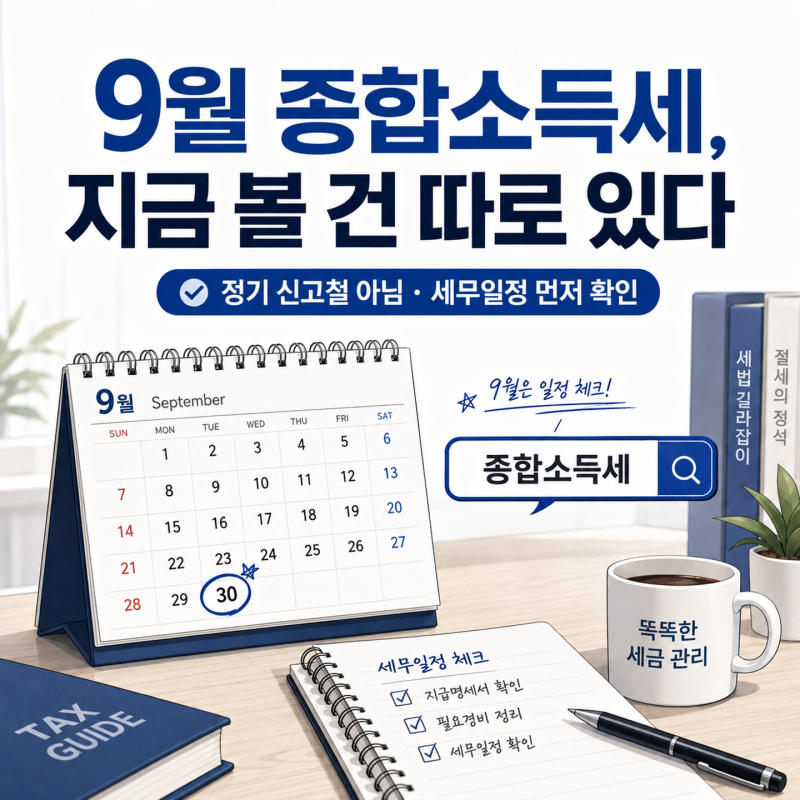 종합소득세 이미 냈다고 안심했는데, 프리랜서는 왜 또 확인할까