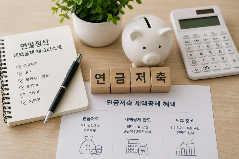 연금저축이란? 직장인이라면 알아야 할 연말정산 세액공제 쉽게 정리