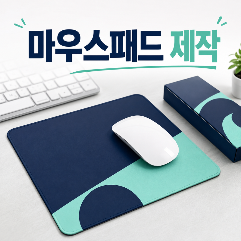 마우스패드 제작, 사무실 판촉물로 고를 때 인쇄·수량·단가 체크