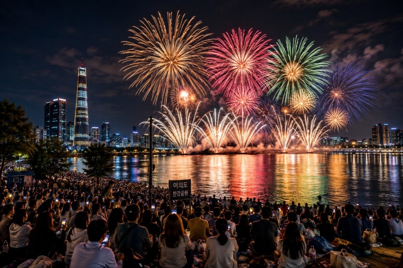 2026 서울불꽃축제 골든티켓 총정리｜여의도·이촌·노들섬·반포 불꽃축제 명당