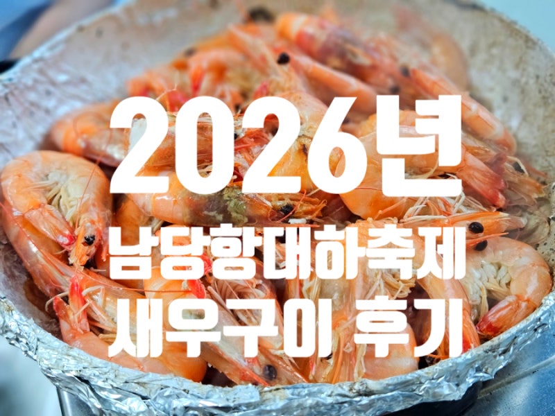 홍성 남당항 대하축제 2026 날짜 일정 숙박 가격 초대가수 총정리