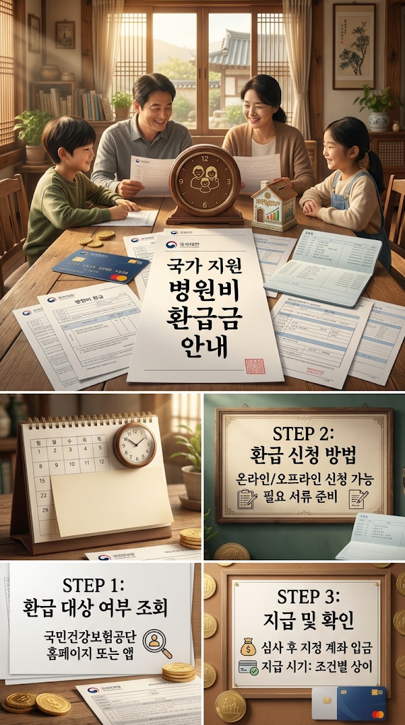 3.3 병원비 환급 신청일 지급일, 언제 신청하고 언제 입금될까?