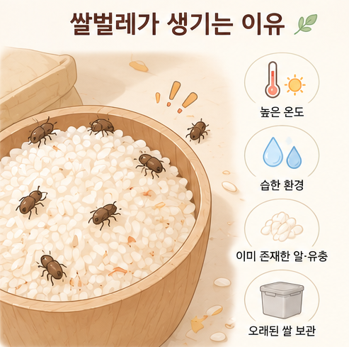 쌀벌레 생기는 이유는? 쌀 오래 보관하는 방법 7가지 총정리
