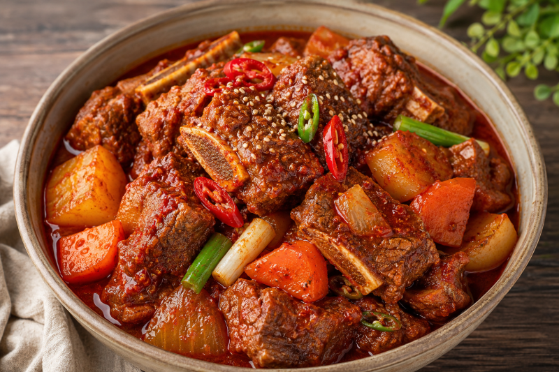 매운 소갈비찜 황금레시피｜핏물 1시간 빼고 부드럽게 만드는 법