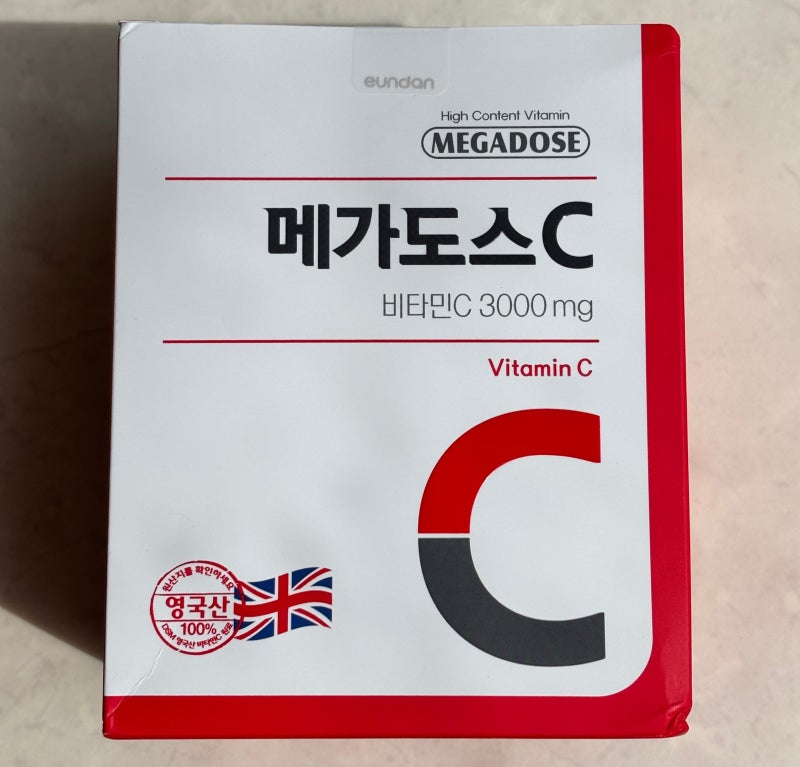 면역력에 좋은 비타민C 영양제 | 2년째 정착 중인 고려은단 메가도스 비타민C 3000 분말 비타민....
