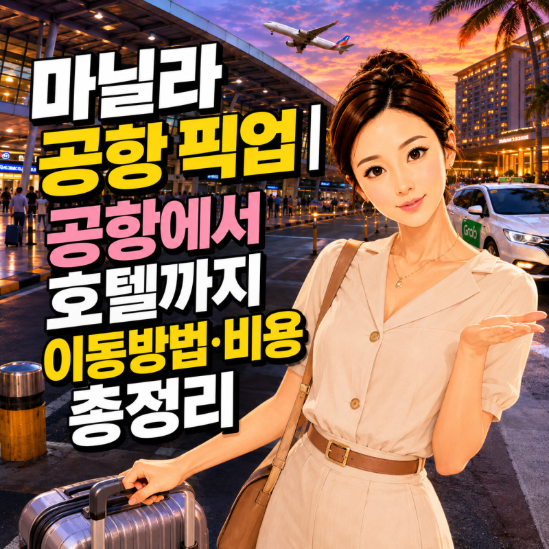 마닐라 공항 픽업｜공항에서 호텔까지 이동방법·비용 총정리 | 필리핀여행 | 마닐라여행 | ....