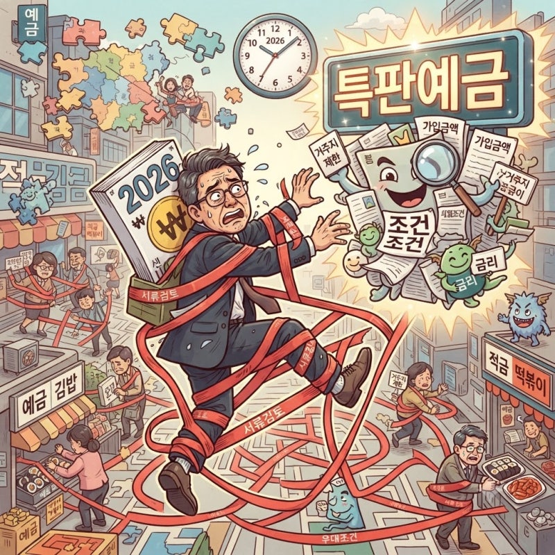 2026년 9월 새마을금고 특판예금, 금리보다 먼저 봐야 할 조건에서 이자가 갈립니다
