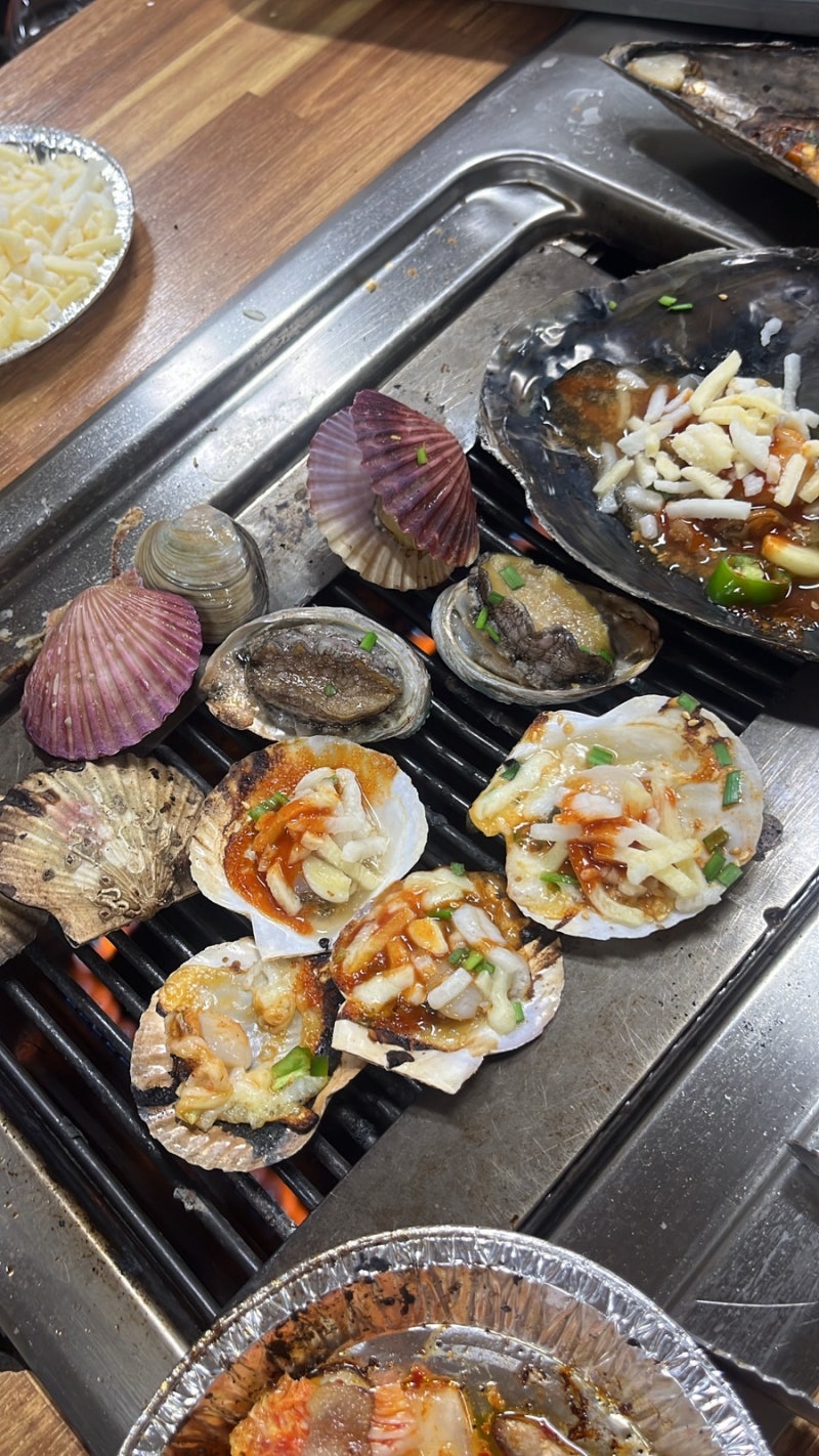 [충남 보령] 먹보네 조개구이 대천해수욕장 조개구이 가성비 맛집 내돈내산 방문 후기 또간....