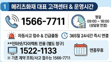 메리츠화재 고객센터 전화번호 상담원 연결 보험금 청구 무단 가입 취소 방법