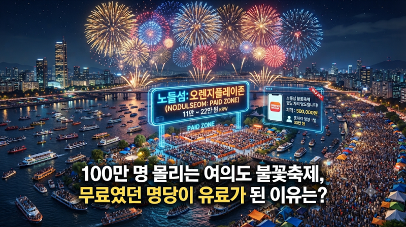 100만 명이 몰리는 여의도 불꽃축제, 올해는 언제 하나? 그리고 명당은 어디일까?