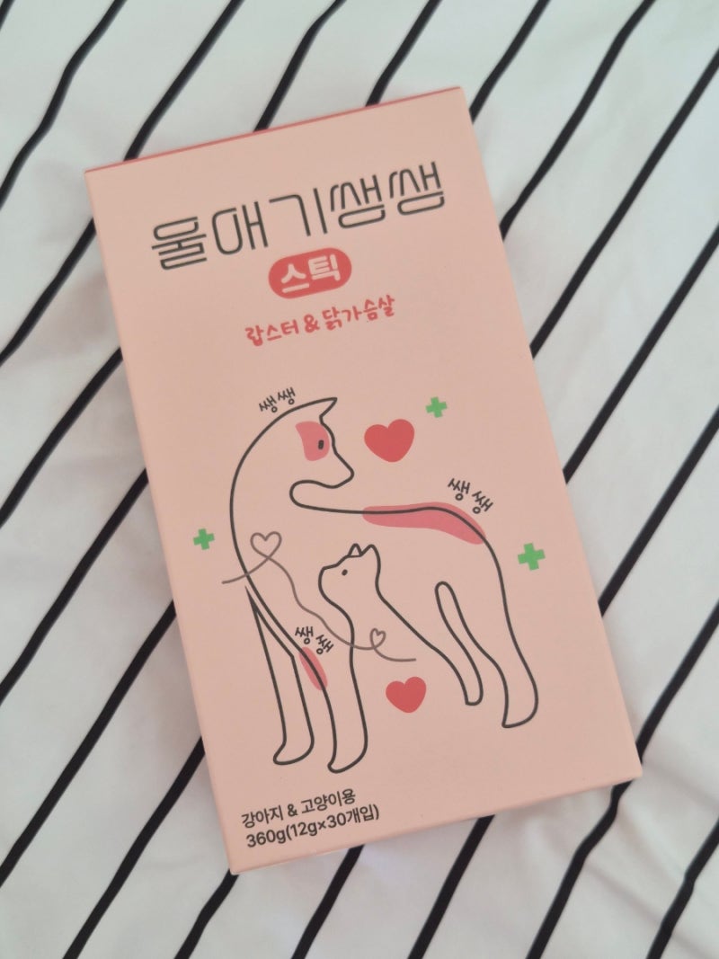 울애기쌩쌩 스틱| 간식처럼 편하게 챙기는 반려동물 영양제