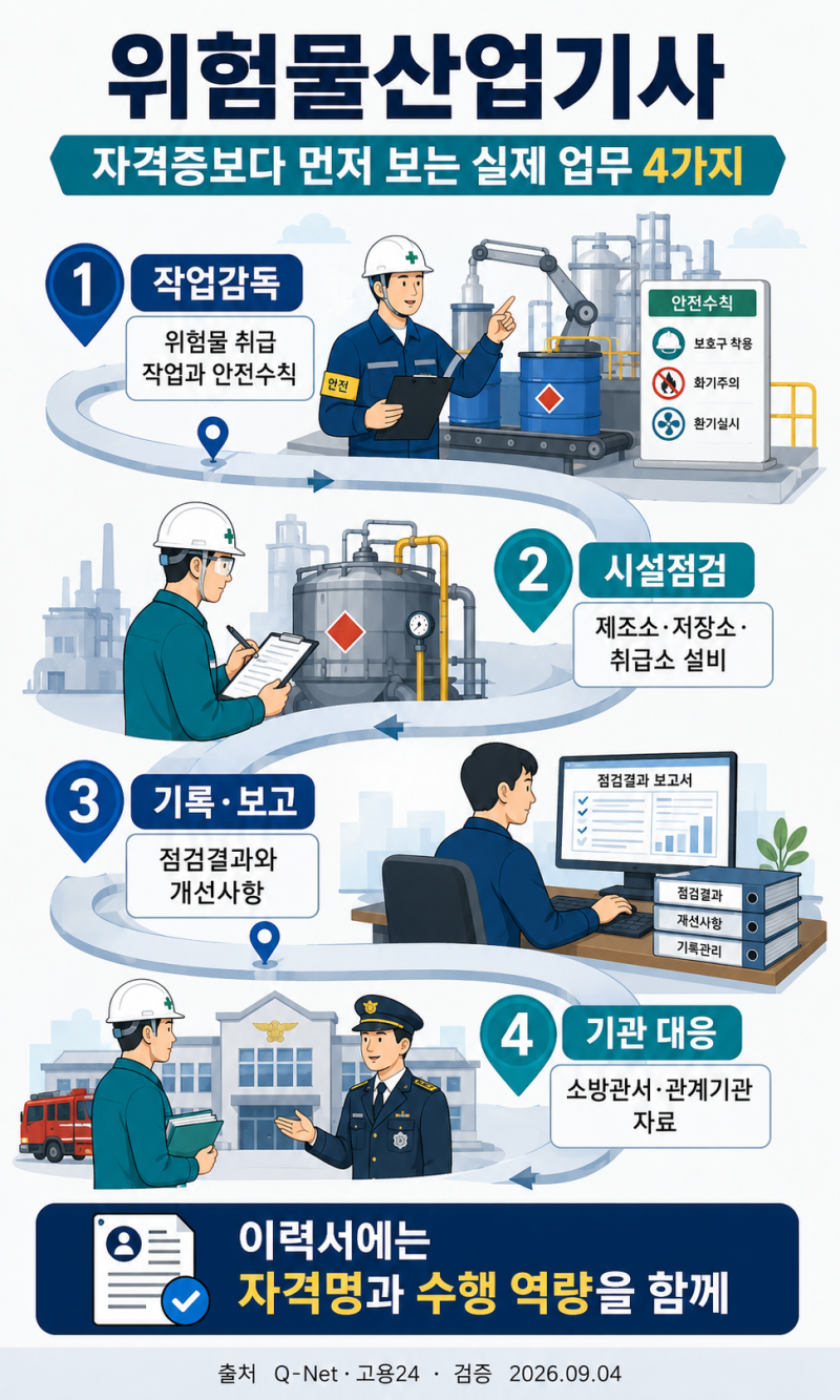 위험물산업기사 취업, 자격증만 따면 안전관리자 선임될까?