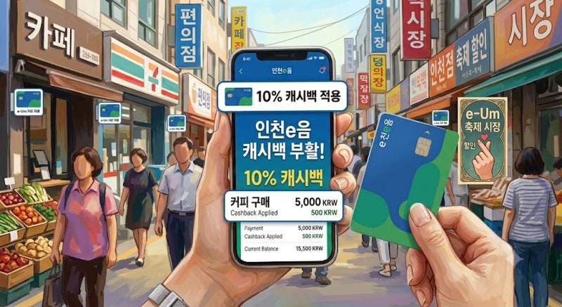 [정보/소식] 인천이음카드 캐시백 드디어 부활! 9월 18일 조기 재개 일정 및 추석 한도 변경 총....