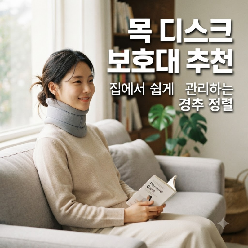 목디스크 보호대 추천 집에서 간편하게 경추 정렬을 관리하는 방법