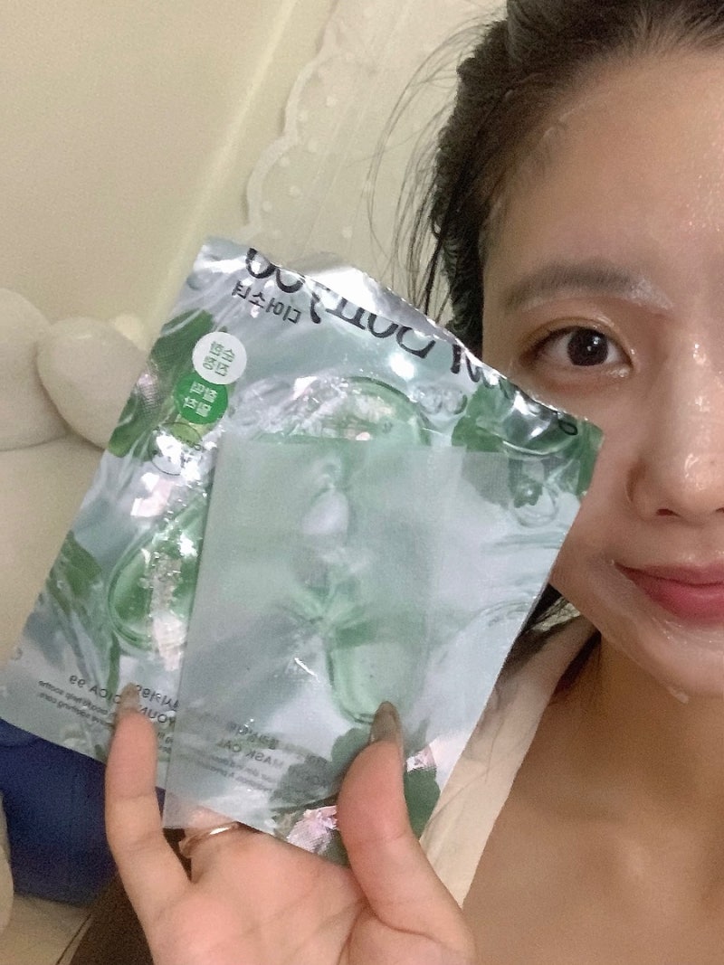 진정 마스크팩 디어소녀 장영란 시카 젤리찰떡팩 내돈내산 재구매 후기