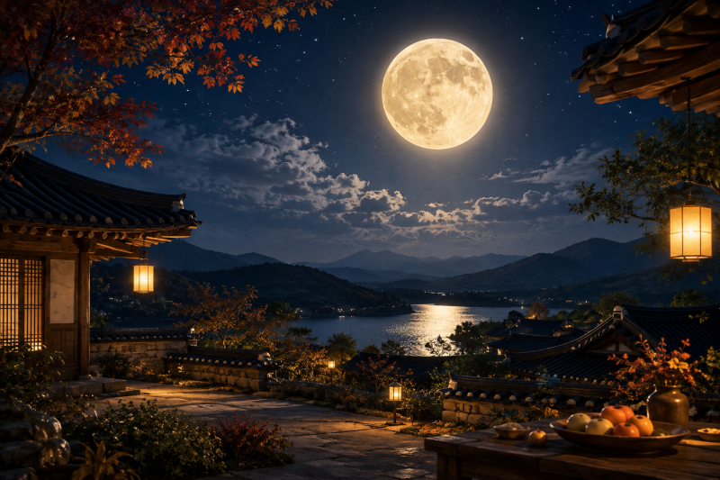 추석 앞두고 보름달 꿈 꿨는데 길몽 92점이래요 - 달 안에 가족이 보였어요 (명운 꿈해몽)