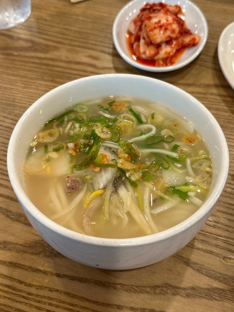 종로 국립현대미술관 맛집｜20분 웨이팅한 황생가칼국수 사골칼국수·왕만두국 후기