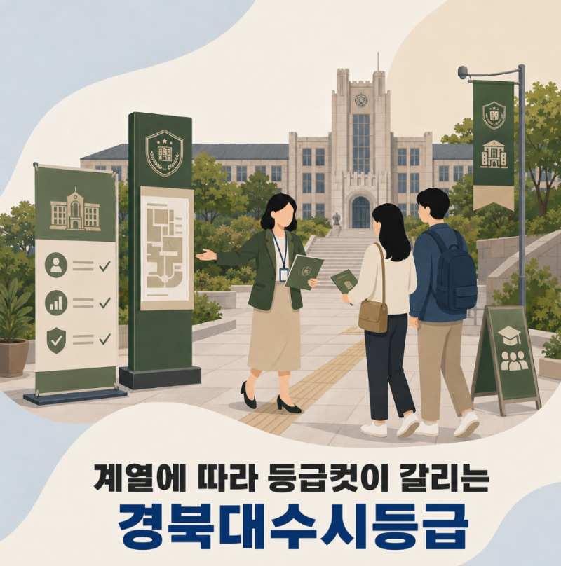 경북대수시등급, 2등급·3등급 지원 가능할까? 교과·종합 기준