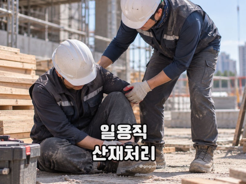 일용직 산재처리 방법 기준은? 하루 일하다 다쳐도 산재 가능할까