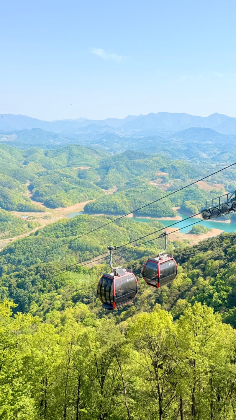 충청북도 제천 가을여행 나들이 청풍호 관광 모노레일/케이블카 예약방법/가격