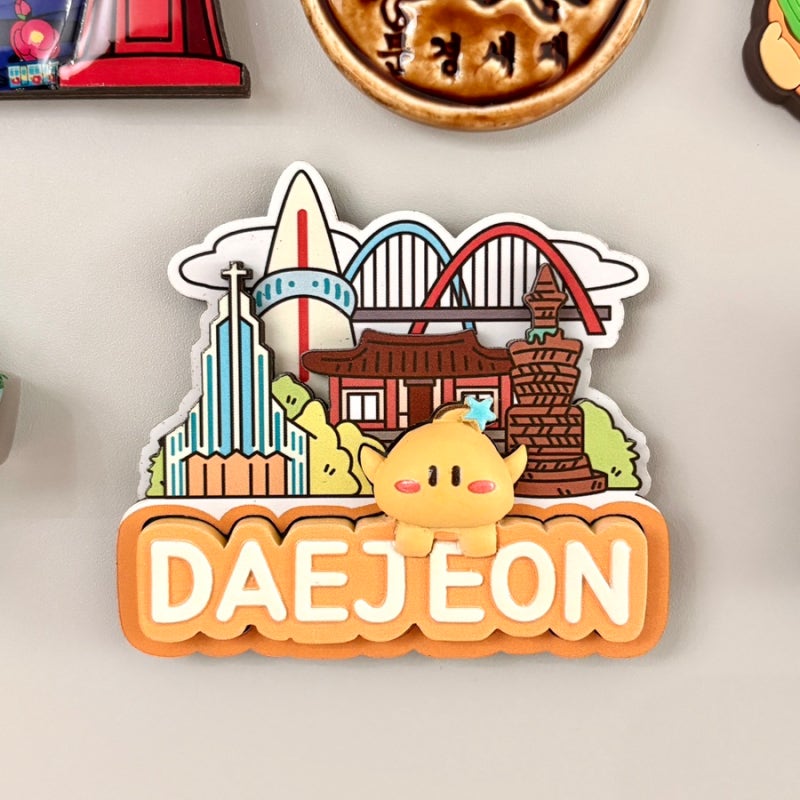 대전 마그넷 소품샵 키치키치 꿈돌이 성심당 근처 기념품샵 주차