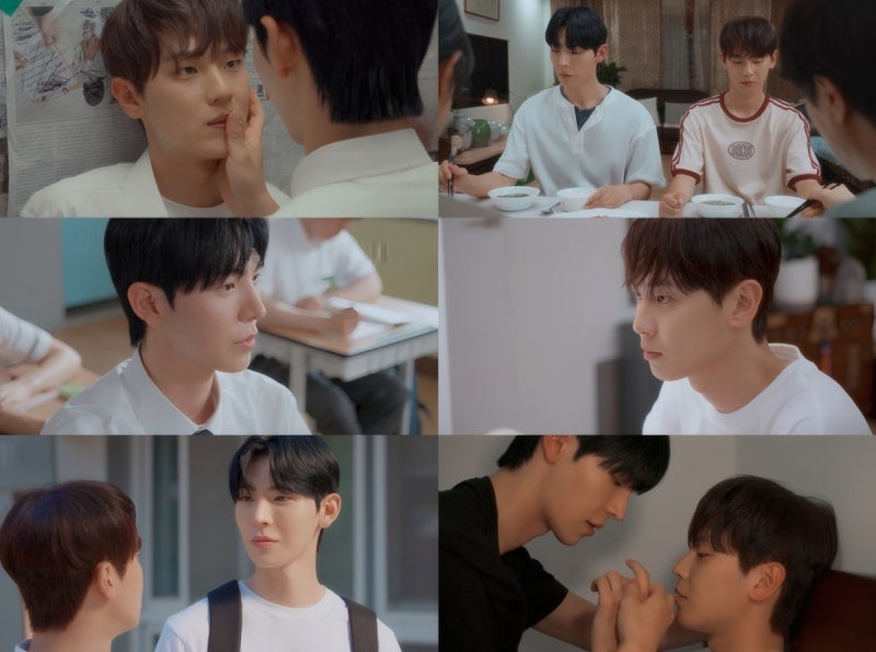 BL '하절기' 성인호X김도민, 첫 키스 엔딩에 '발칵'