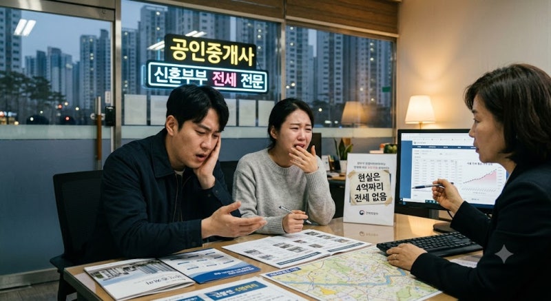 4억짜리 전세가 어디 있나요? 신혼부부 버팀목 대출의 한계와 현실적 대안 3가지