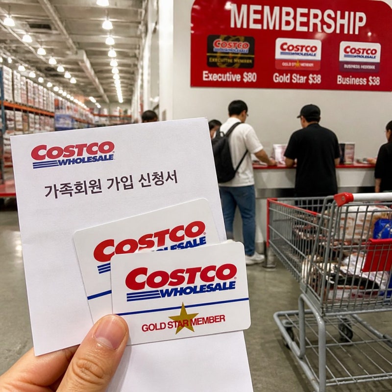 “가족이면 되는 줄 알았는데…” 코스트코 가족카드 주소 다를때 발급 조건 꼭 확인하세요
