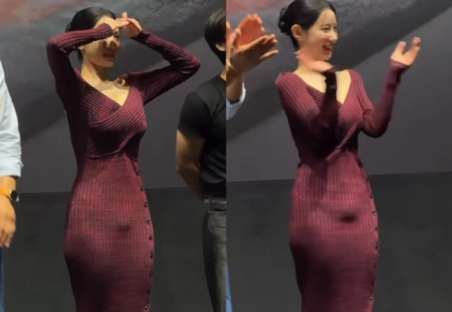 베리굿 조현 신지원 카를로비바리 무대인사 민망 패션 논란 정리