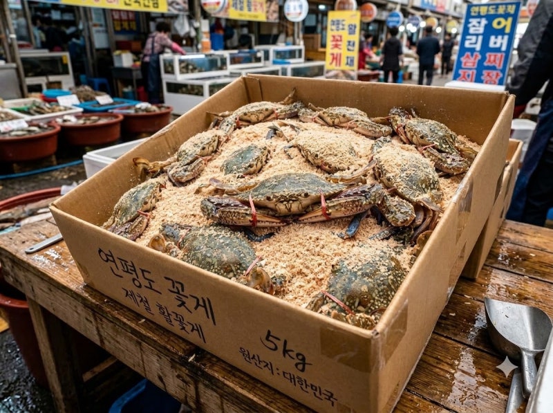 게는 왜 톱밥에 넣어서 팔까? 톱밥 꽃게 이유부터 톱밥 버리는 법, 게 손질까지