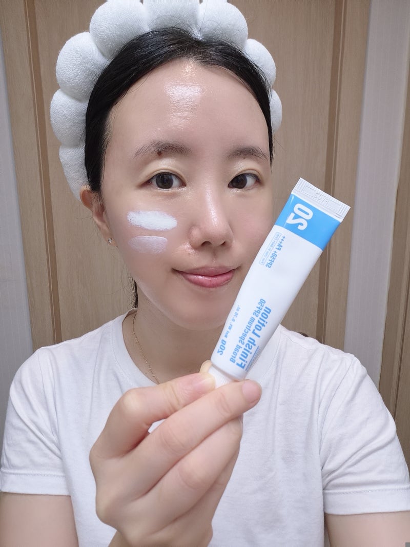 환절기만 되면 화장이 뜬다면? 피니쉬로션 톤업 선크림 써보니
