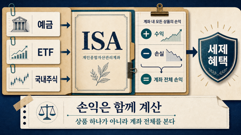 ISA계좌 뜻과 장단점｜가입 전 확인할 한도·세금·중도인출