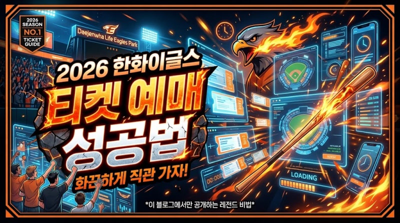 한화이글스 티켓 예매방법 직접 성공해보고 정리한 꿀팁과 꿀자리
