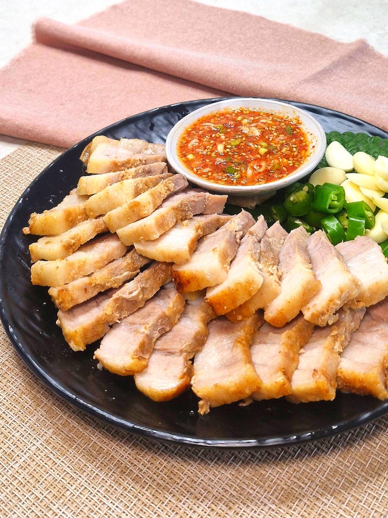 전기밥솥 무수분 수육 레시피 육즙가득 무수분 수육 삶는법