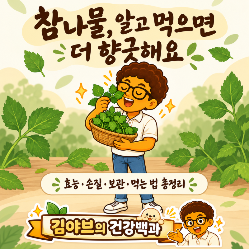 참나물의 모든 것 영양성분, 먹는 법, 고르는 법과 참나물무침