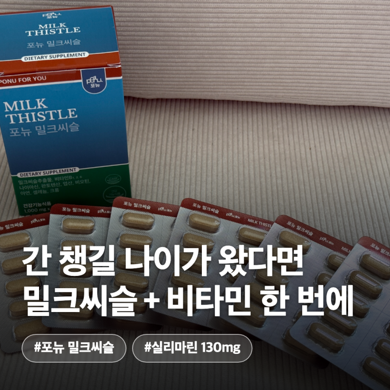 포뉴 밀크씨슬 | 카제로템 11중기능밀크씨슬 실리마린 130mg 밀크씨슬 추천