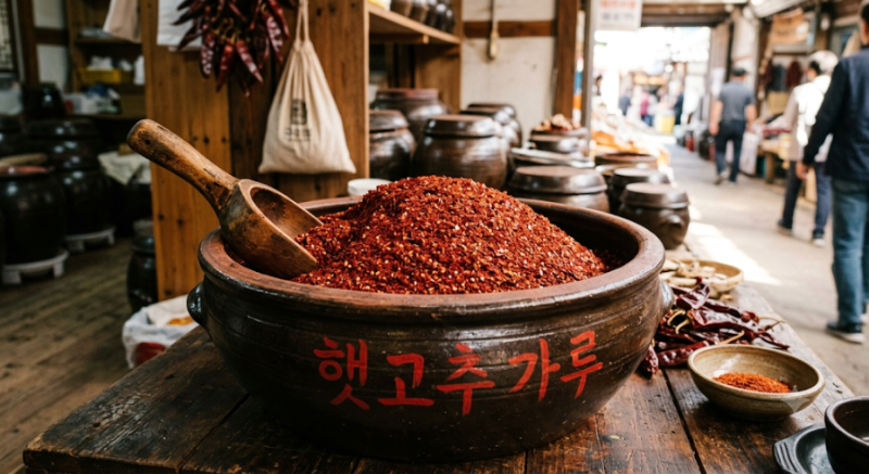 고춧가루 보관할때 '이것' 넣어 보관하면 맛과 색이 그대로 유지 됩니다
