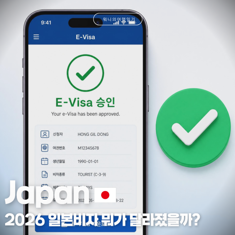 2026 일본비자발급 총정리｜신청 전 꼭 알아야 할 변경사항과 주의점