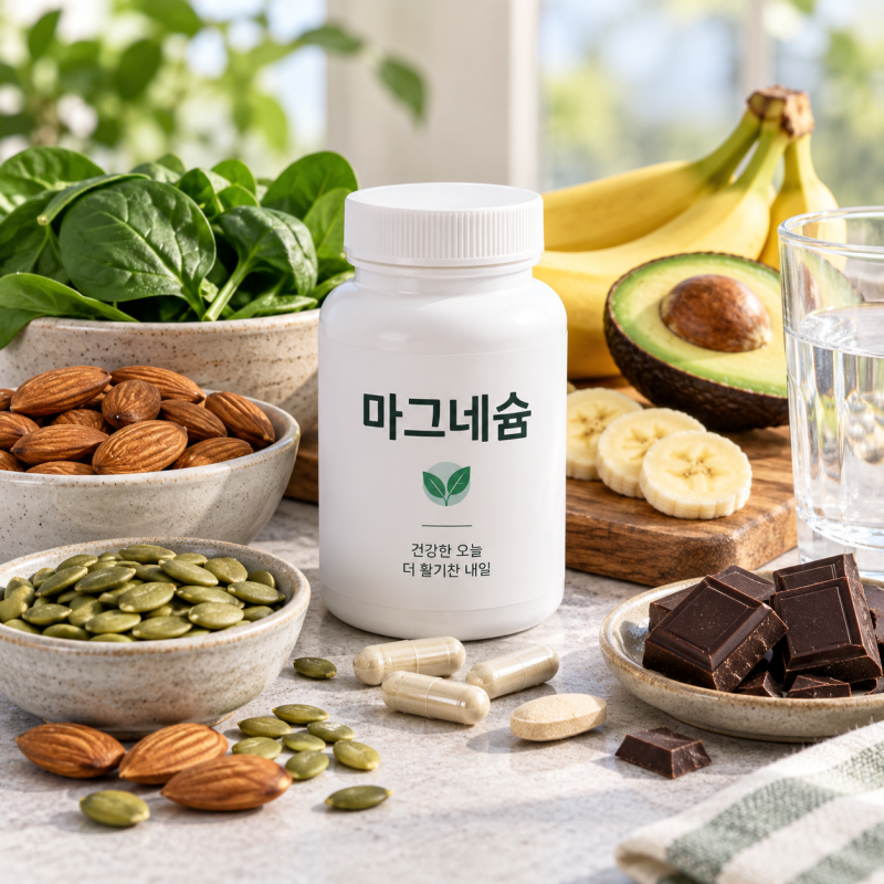 마그네슘 효능 총정리, 산화·구연산·젖산 이렇게 다른 줄 몰랐어요