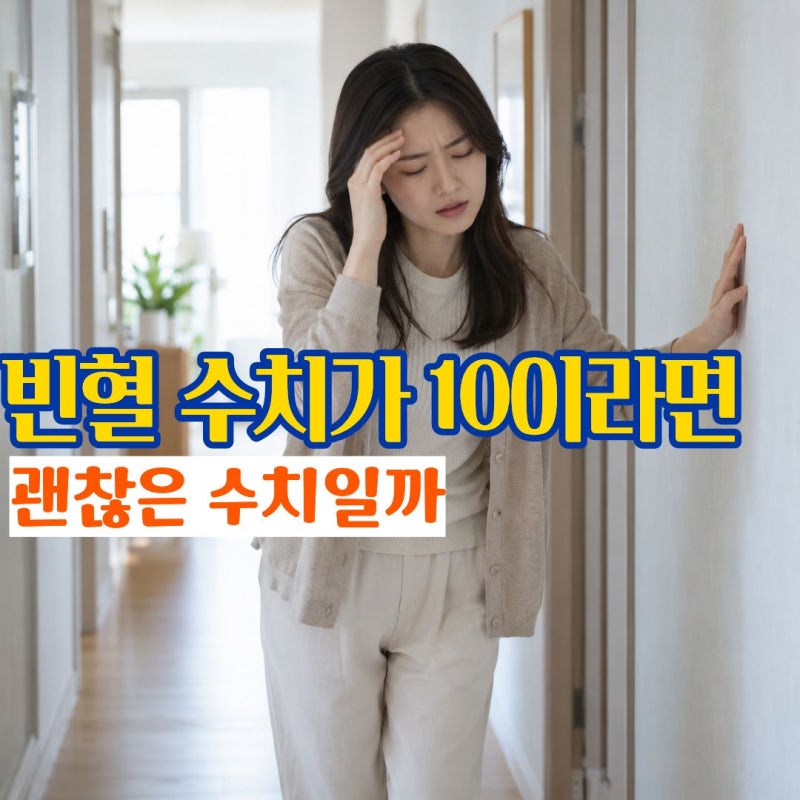 정상빈혈수치 빈혈수치 10이라면 나타나는 증상과 빈혈원인