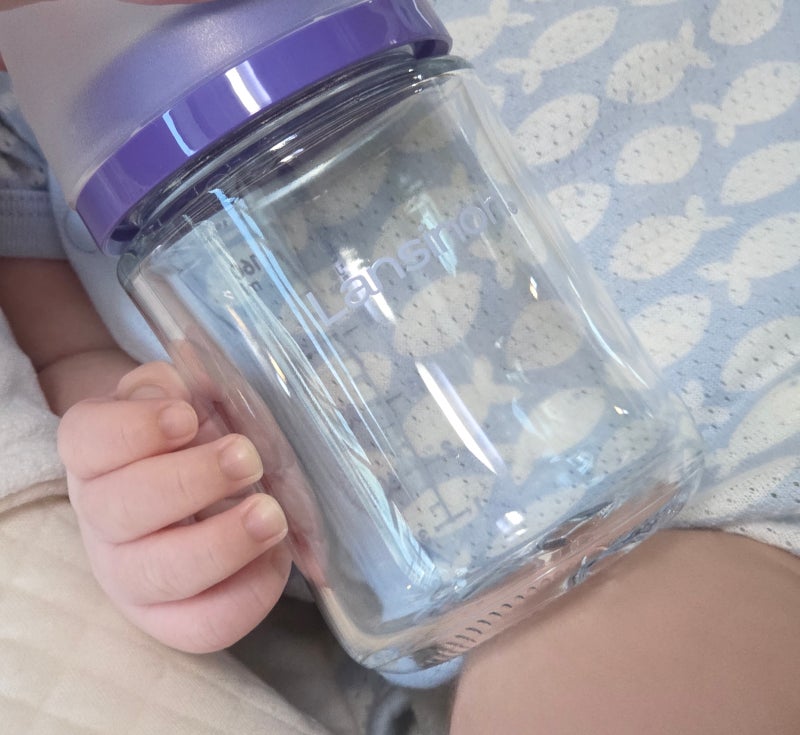 란시노 유리젖병 리뉴얼 후기｜배앓이 역류방지 160ml 젖병 추천