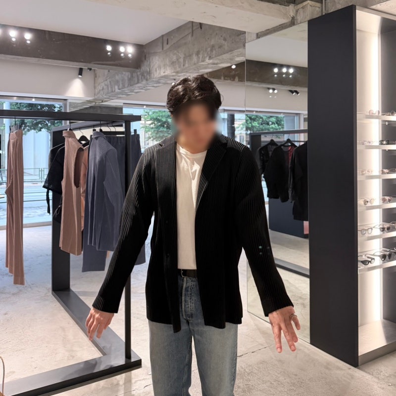 [일본/도쿄] 도쿄 남자 쇼핑, 옴므 플리세 구매후기_베이직 자켓 (이세이미야케) 오모테산도 ....