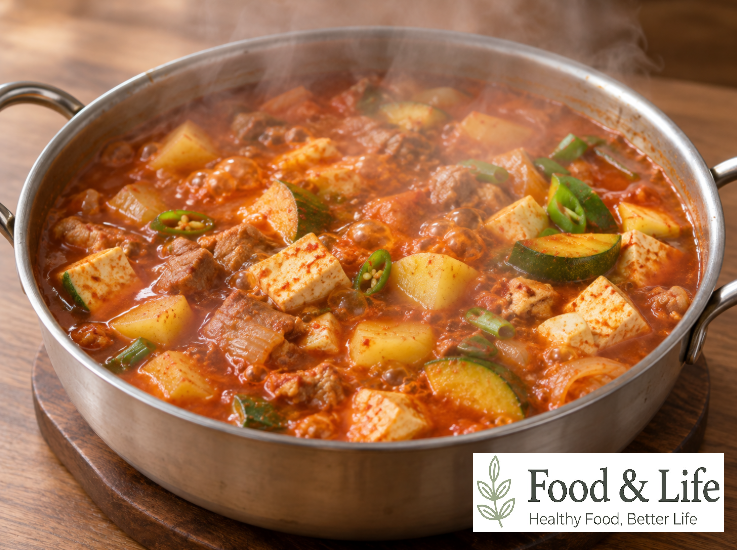 정호영 고추장찌개 황금레시피 (칼칼하고 진한 국물 맛의 고추장찌개 만드는 방법)