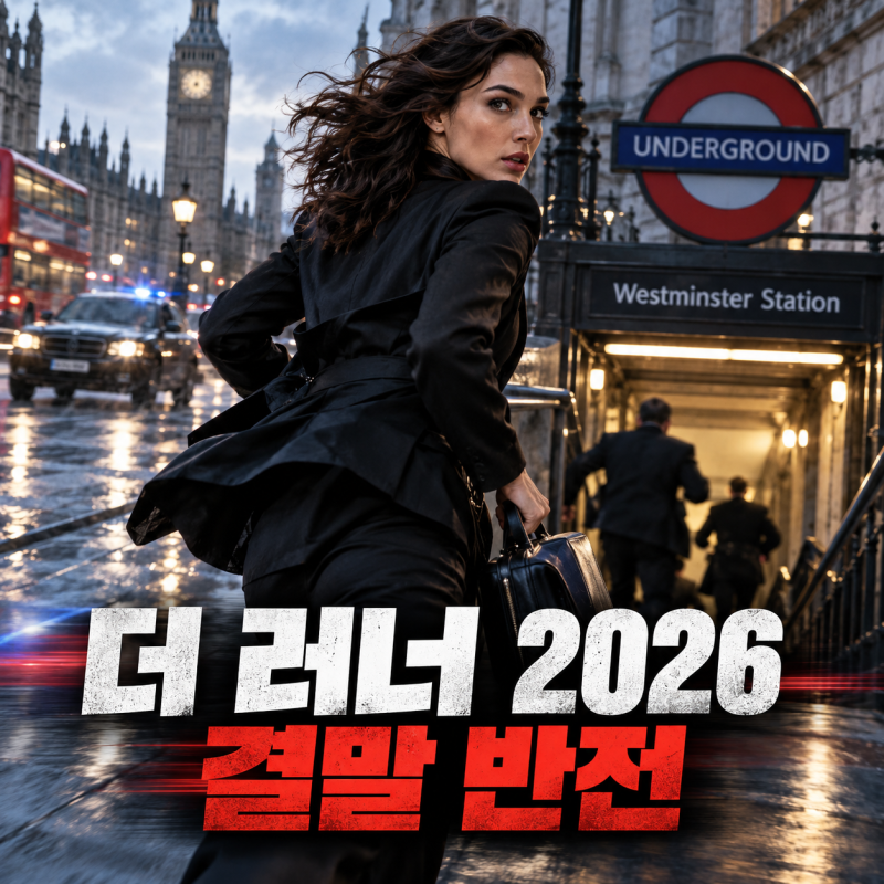 갤 가돗 신작 영화 더 러너 2026 결말 후기, 지하철보다 빠른 장면보다 반전이 나았다
