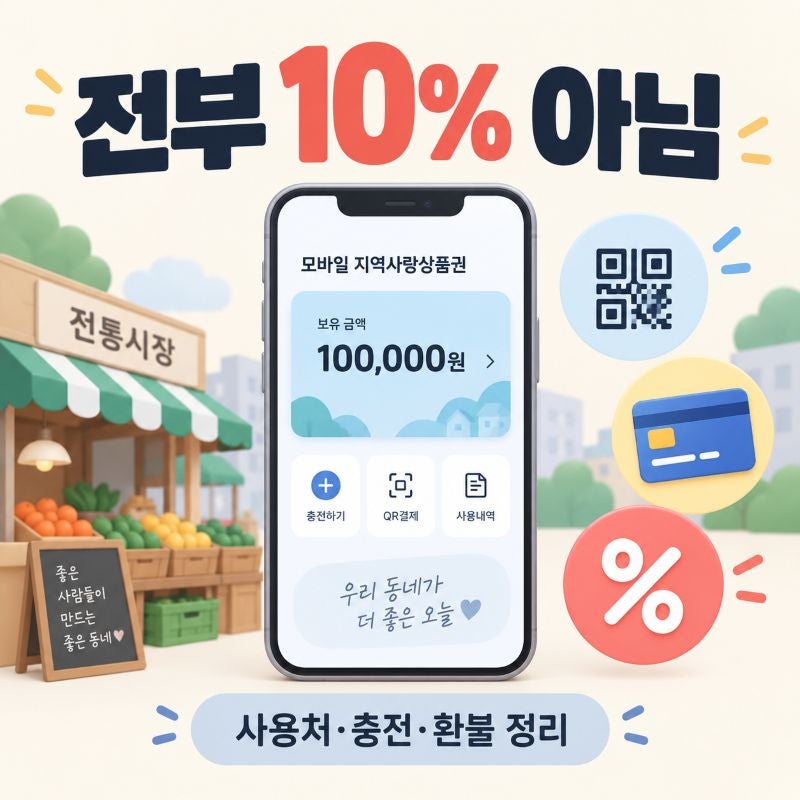 디지털온누리 상품권 사용처·사용방법, 9월 할인율과 충전·환불 정리