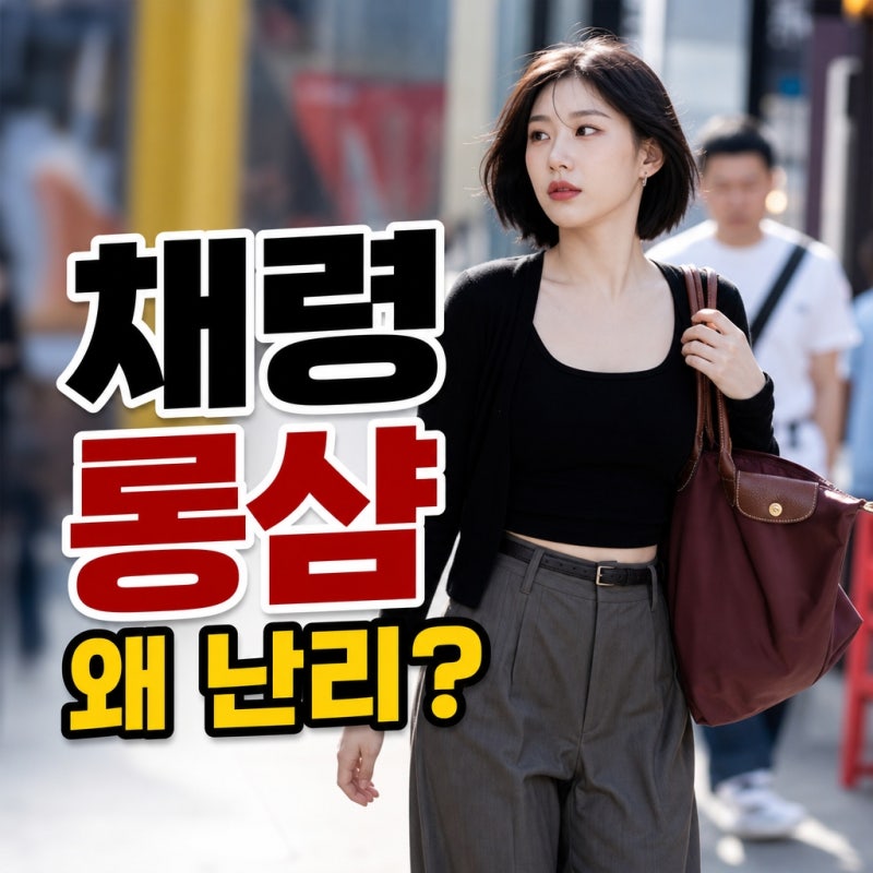 "직접 매보니 알겠네"...있지 채령 20만원대 롱샴 가방, 왜 다들 열광할까
