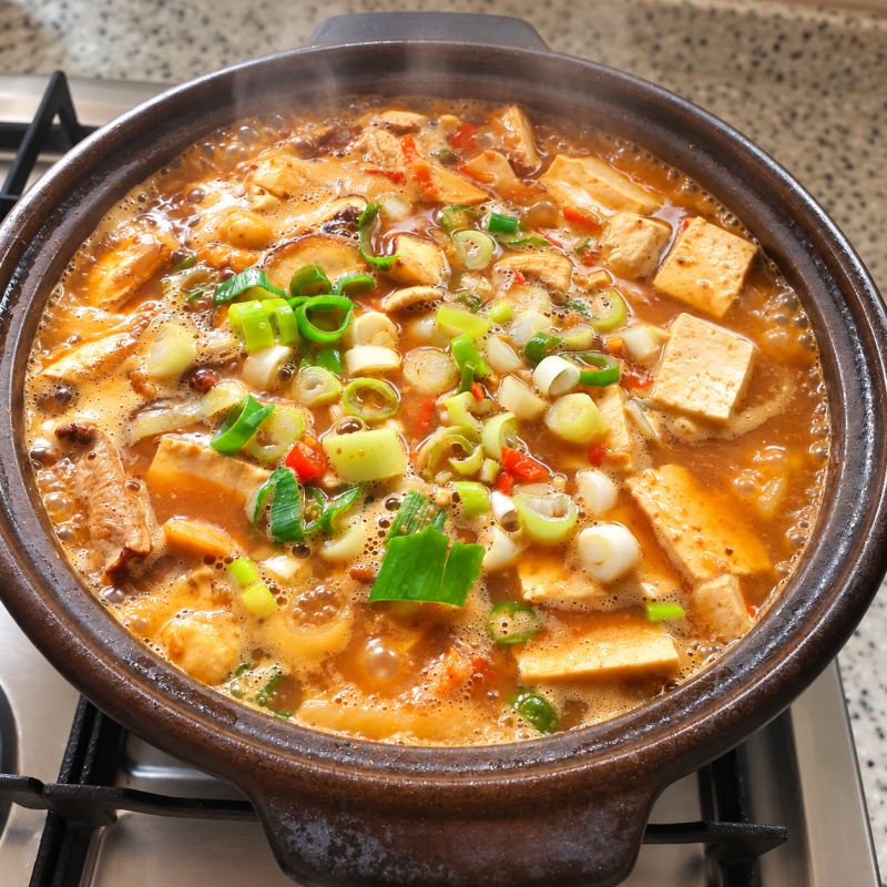 된장찌개 레시피 두부 버섯 표고버섯 된장찌개 재료 황금비율