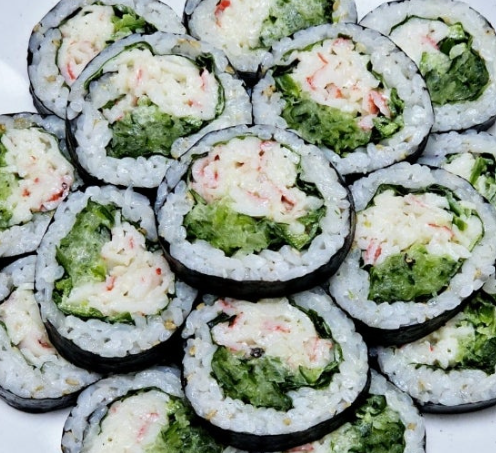 오이김밥 오이크래미김밥 만드는법